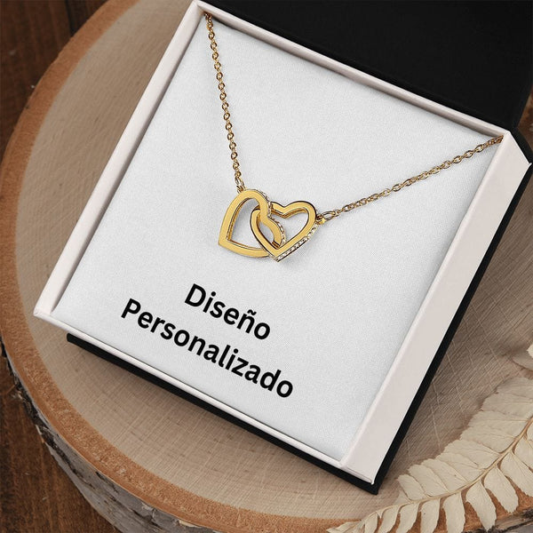 Corazones Entrelazados - Diseño Personalizado