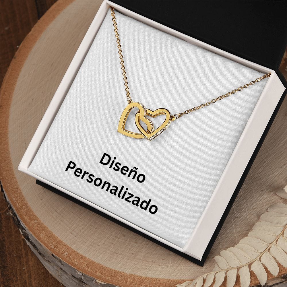 Corazones Entrelazados - Diseño Personalizado