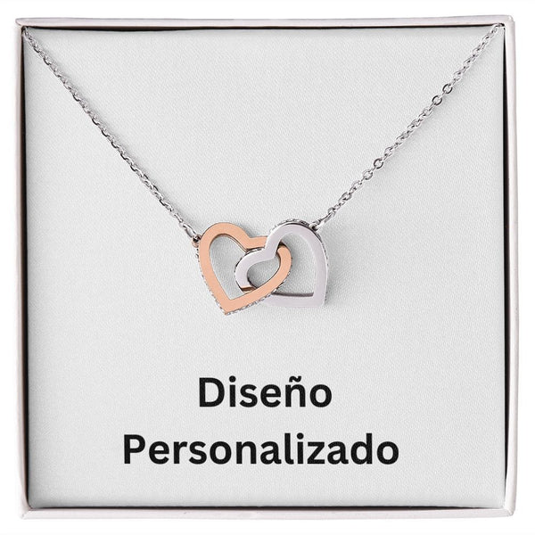 Corazones Entrelazados - Diseño Personalizado