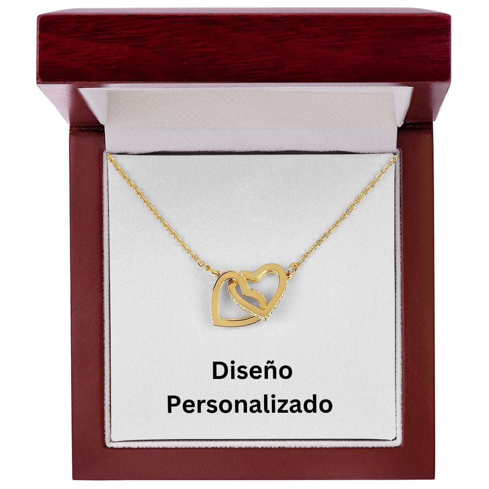 Corazones Entrelazados - Diseño Personalizado