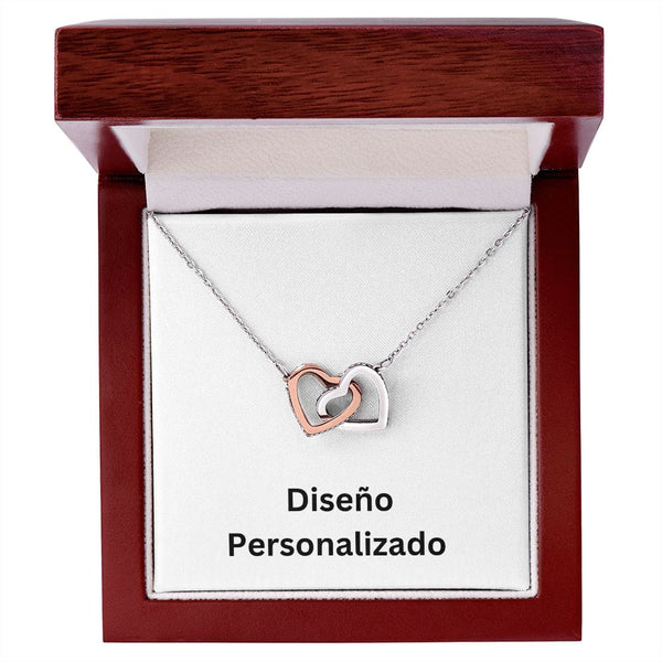 Corazones Entrelazados - Diseño Personalizado