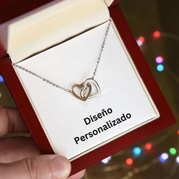 Corazones Entrelazados - Diseño Personalizado