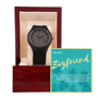 To My Boyfriend - Thank You For Being With Me - Wooden Watch