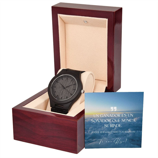 Regalo para Hijo | Mis Ojos | Reloj de Madera