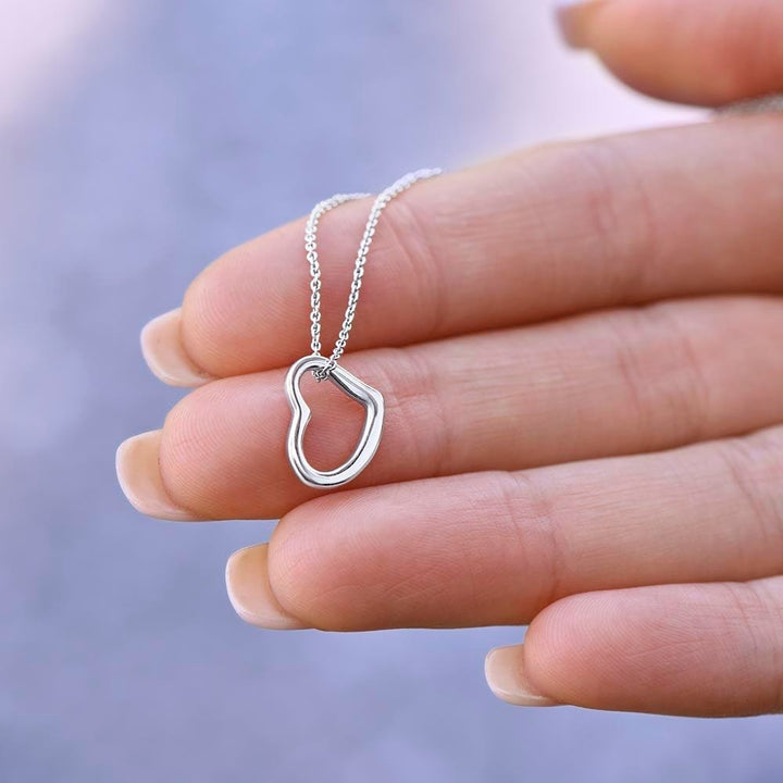 Regalo Para Novia/Esposa | Para Mi Amor | Collar Corazón Delicado