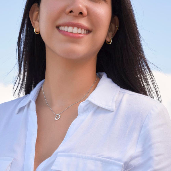 Regalo Para Esposa | Mi futuro  | Collar de corazón delicado