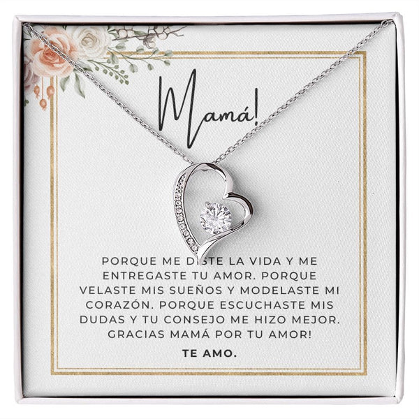 A Mi Mama - Forever Love Necklace - 162FL