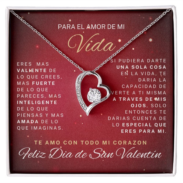 Regalo Para Novia/Esposa | Inteligente | Collar Amor para siempre