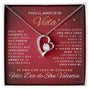Regalo Para Novia/Esposa | Inteligente | Collar Amor para siempre