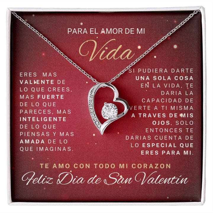 Regalo Para Novia/Esposa | Inteligente | Collar Amor para siempre