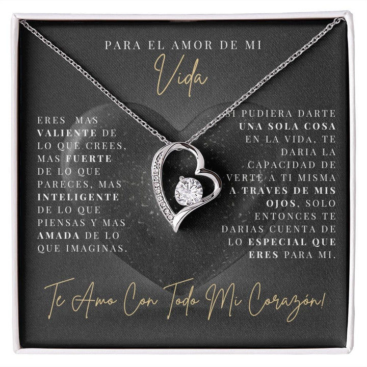 Regalo Para Novia/Esposa | Mas Intelegente | Collar Amor para siempre