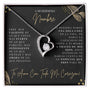 Regalo Para Novia/Esposa | A Mi Hermosa | Collar Amor para siempre