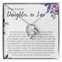To My Beautiful Daughter In Law - We Both Love The Same Man - Forever Love Necklace
