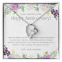 To My Beautiful Wife - Happy Anniversary - Forever Love Necklace