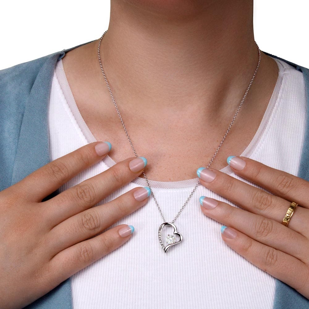 Regalo Para Esposa | Te amare por siempre | Collar Amor para siempre