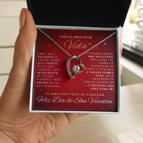 Regalo Para Novia/Esposa | Inteligente | Collar Amor para siempre
