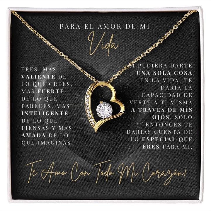 Regalo Para Novia/Esposa | Mas Intelegente | Collar Amor para siempre