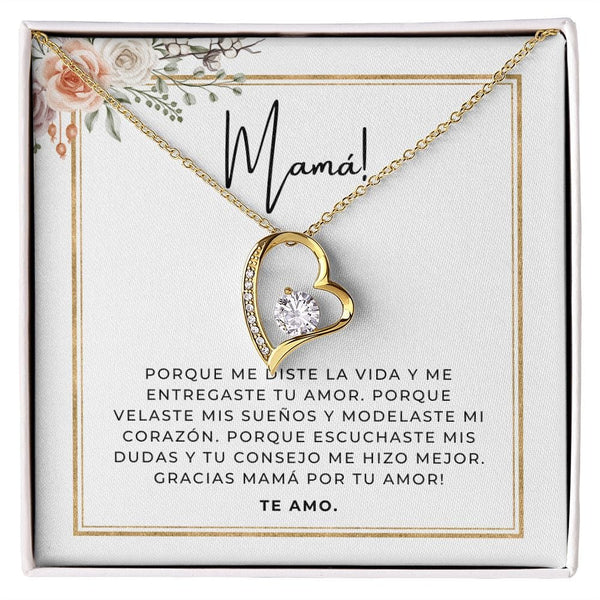A Mi Mama - Forever Love Necklace - 162FL