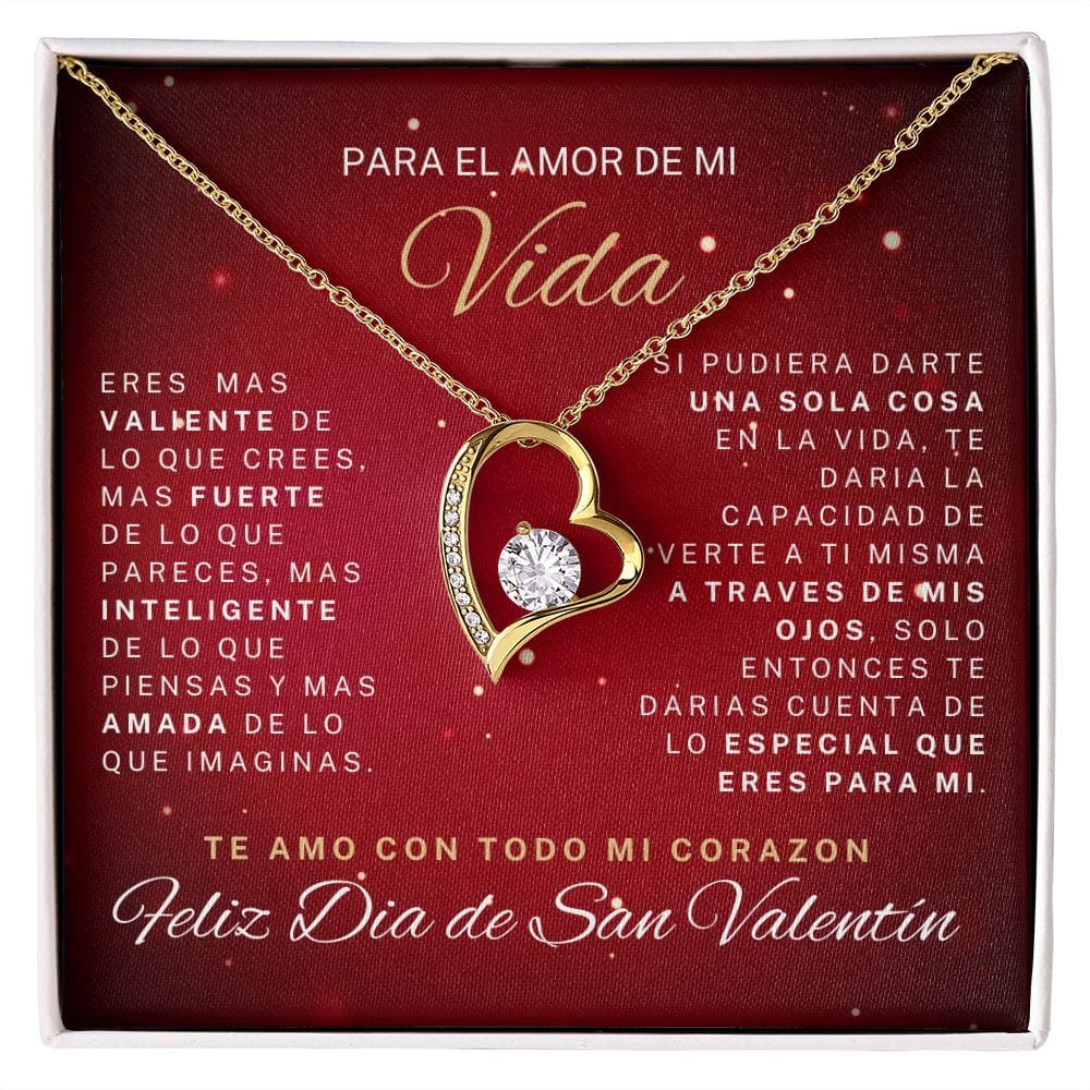 Regalo Para Novia/Esposa | Inteligente | Collar Amor para siempre