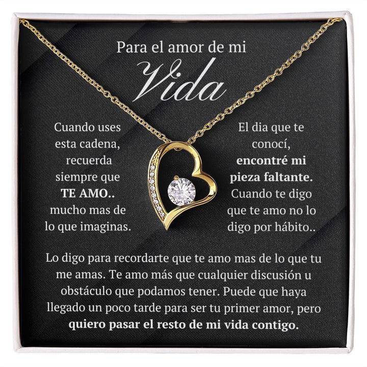 Regalo Para Novia/Esposa | Te Amo | Collar Amor para siempre