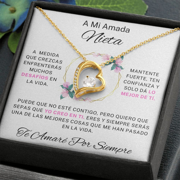 A Mi Amada Nieta - Forever Love Necklace - 154FL