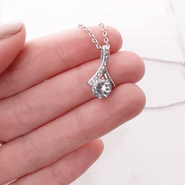 To My Wife - I Love You Not Only For Who You Are - Alluring Beauty Necklace